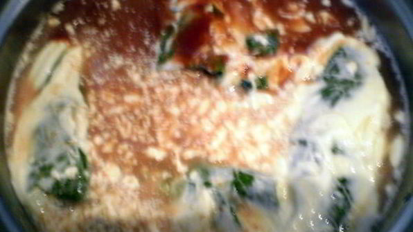 голубцы в шпинате