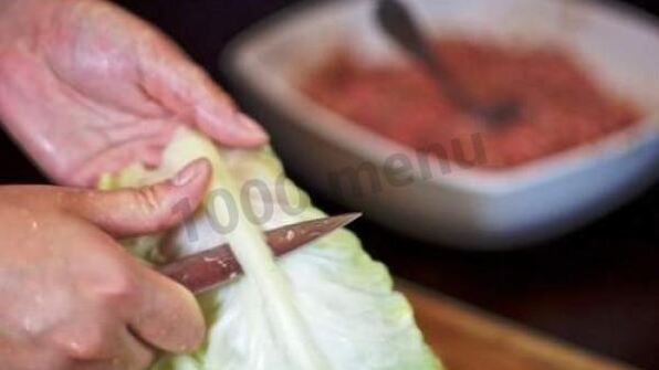 голубцы в сметанном соусе в духовке