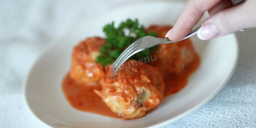 Рецепт ленивые голубцы без масла