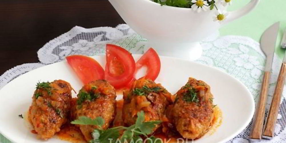 Рецепт ленивые голубцы-котлетки