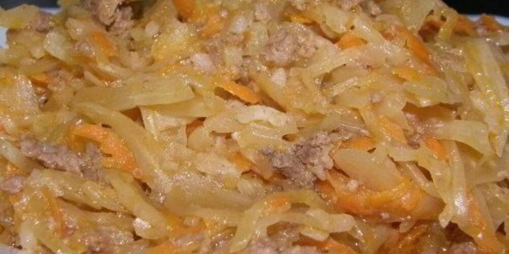 Рецепт ленивые голубцы ломтиками в духовке