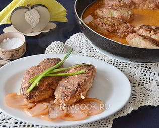 Ленивые голубцы на сковороде