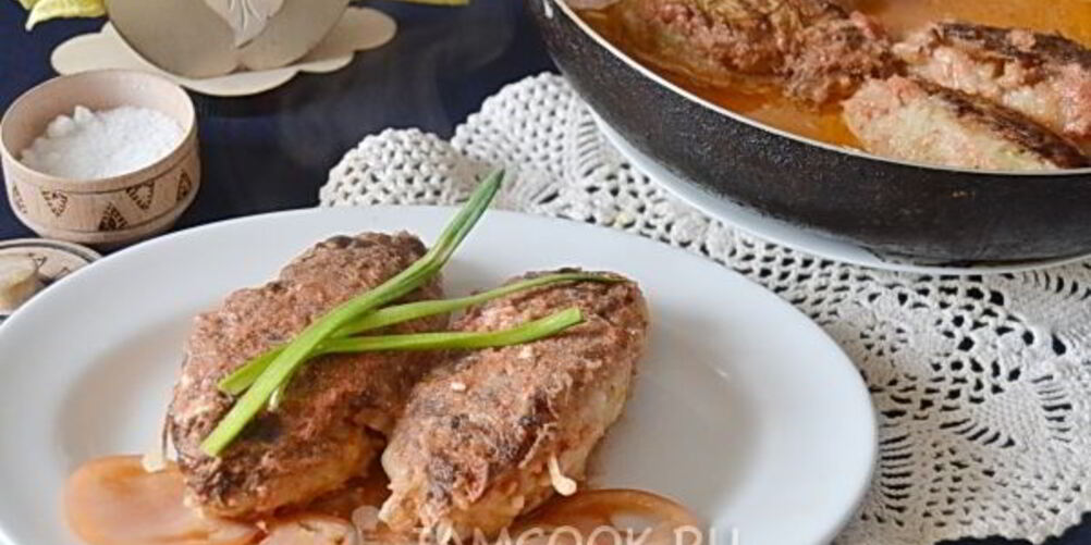 Рецепт ленивые голубцы на сковороде