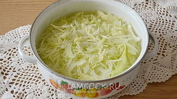 ленивые голубцы на сковороде