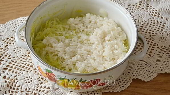 ленивые голубцы на сковороде