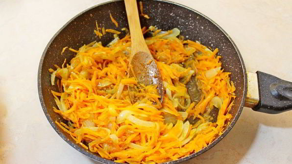 ленивые голубцы с куриным фаршем