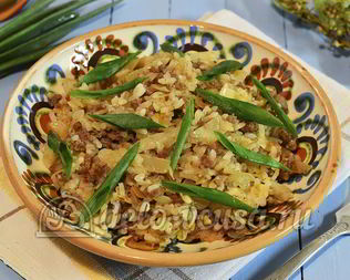 Ленивые голубцы со сметаной