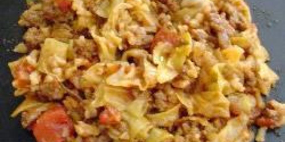 Рецепт ленивые голубцы в духовке