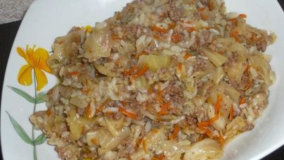 Ленивые голубцы в мульте