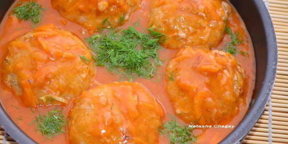 Рецепт ленивые голубцы в томатном соусе