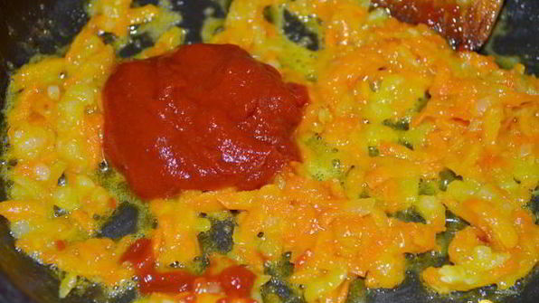 ленивые голубцы в томатном соусе