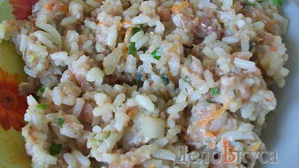 Мясная начинка для голубцов, фаршированного перца и кабачков