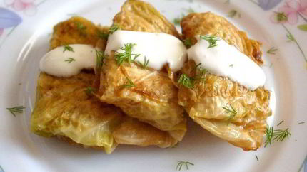 Мясные голубцы