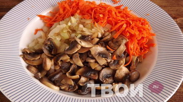 постные голубцы с грибами