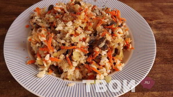 постные голубцы с грибами