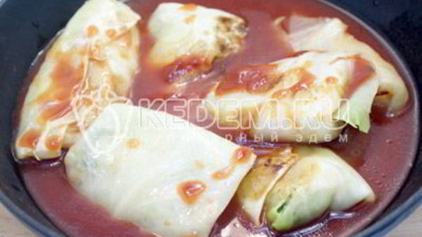 постные голубцы