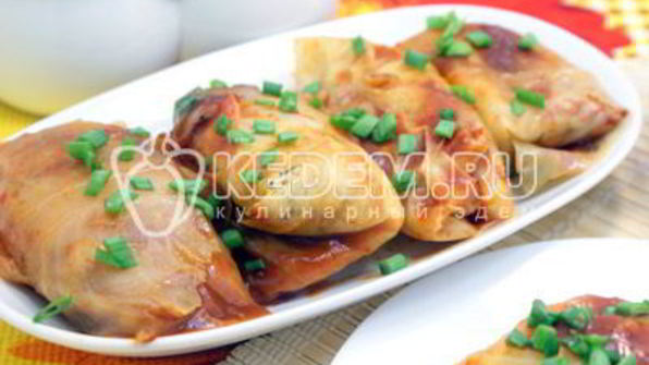 постные голубцы