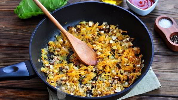 постные ленивые голубцы