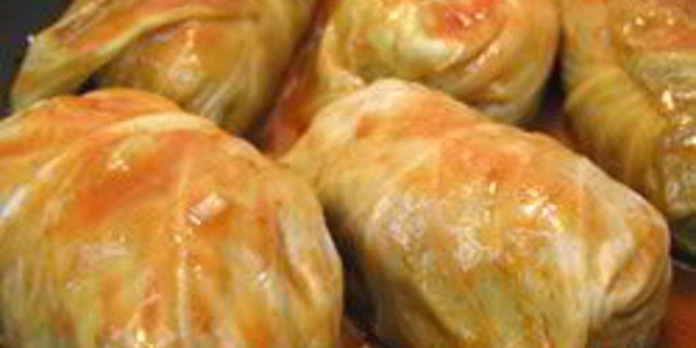 Рецепт праздничные голубцы с бараниной