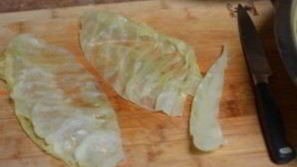 вегетарианские голубцы