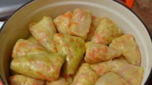 вегетарианские голубцы