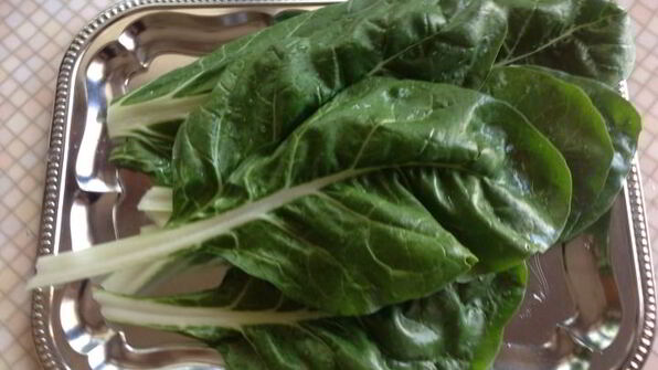 запеченные голубцы из мангольда