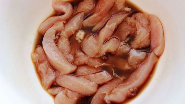 гречневая лапша с овощами и индейкой