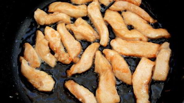 гречневая лапша с овощами и индейкой