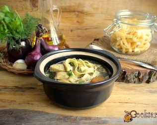 Грибная лапша Джинга