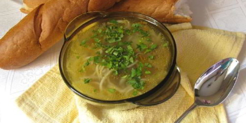 Рецепт грибная лапша