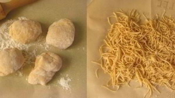 грибная лапша