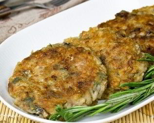 Биточки из шампиньонов