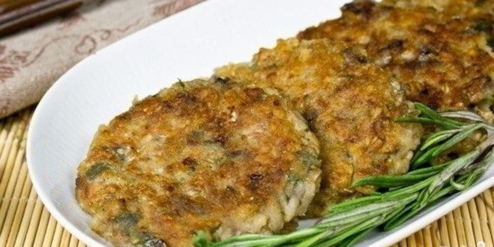 Рецепт биточки из шампиньонов