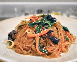 Древесные грибы по-корейски