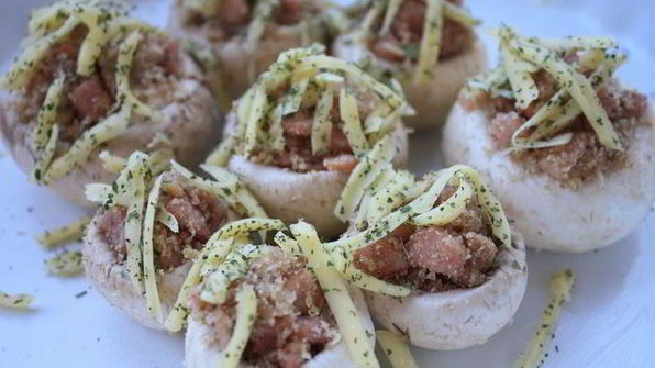 фаршированные шампиньоны