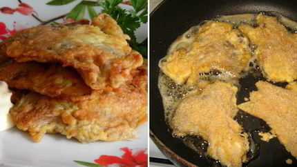 Грибные отбивные