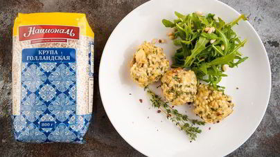 Грибы, фаршированные перловкой