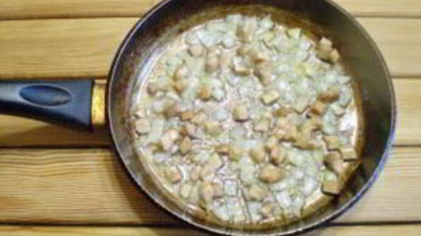 грибы фаршированные в духовке