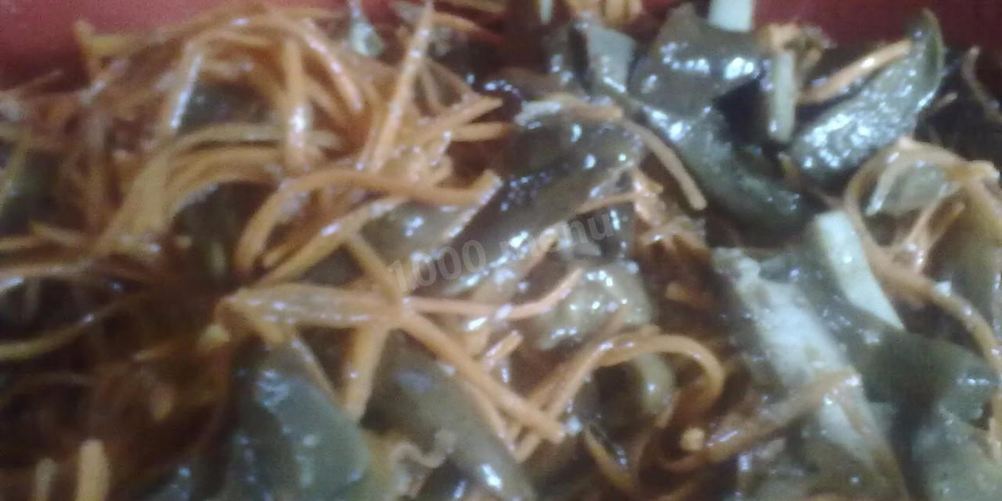 Рецепт грибы по-корейски пальчики оближешь