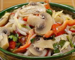 Грибы по-корейски