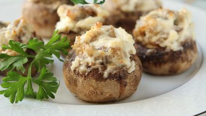 Грибы с сыром в мультиварке