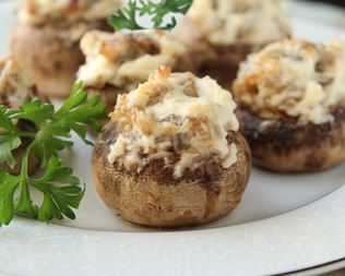 Грибы с сыром в мультиварке