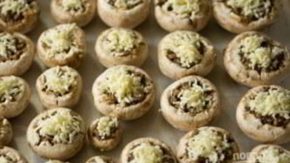 грибы шампиньоны в духовке