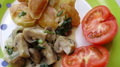 Грибы в микроволновке