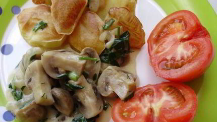 Грибы в микроволновке