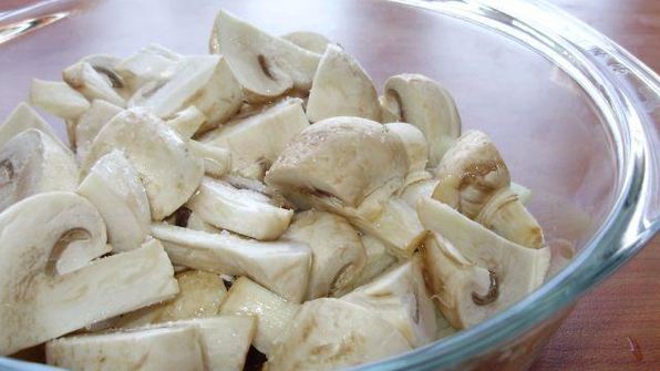 грибы в микроволновке