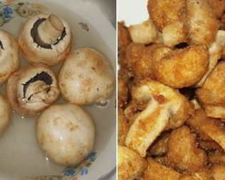 Грибы в пиве