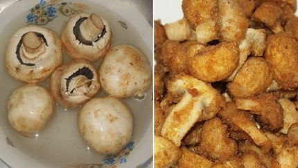 Грибы в пиве