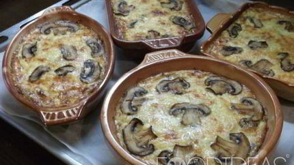 Грибы в сливках