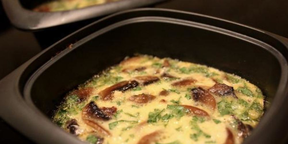 Рецепт грибы в сливочной заливке